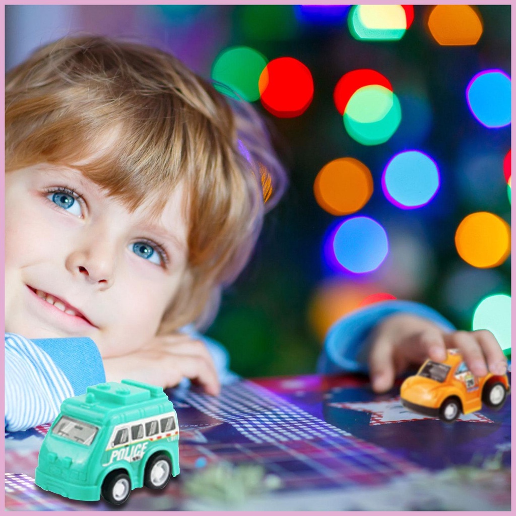 Set 6 Xe Hơi Đồ Chơi Mini Cho Bé