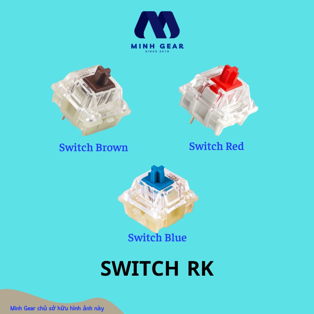 Công tắc bàn phím Switch RK lẻ dành cho bàn phím cơ
