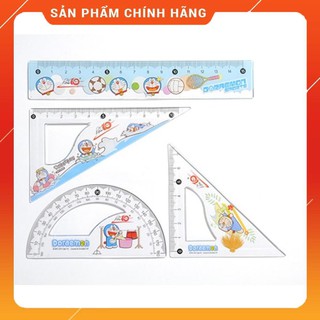 Thước bộ 4 cây doraemon tp-sr09/do - điểm 10