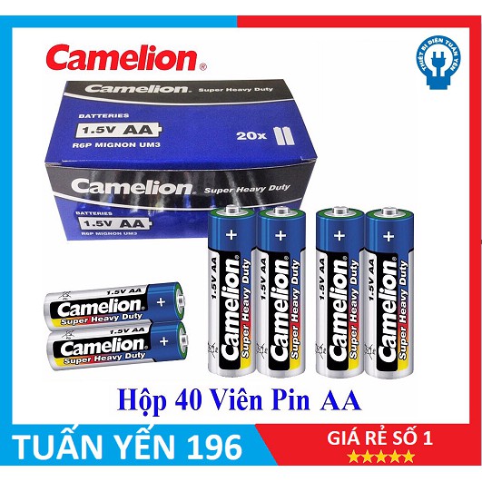 PIN 2A, 3A CAMELION HỘP 20CẶP 40V HÀNG CHÍNH HÃNG TEM CT HỢP LỰC!