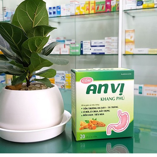 An Vị Khang Phú - Hỗ trợ làm giảm tổn thương dạ dày, tá tràng, giảm các triệu chứng như ợ hơi, ợ chua, đầy bụng