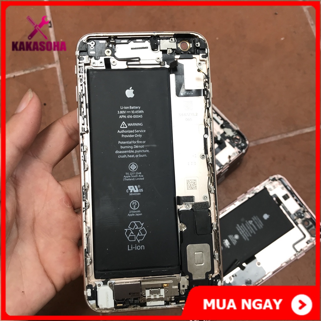 Cụm lưng iphone 6s và 6s plus, full linh kiện