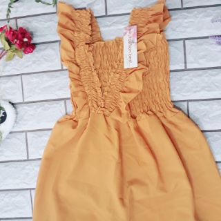 đầm nhún cánh tiên