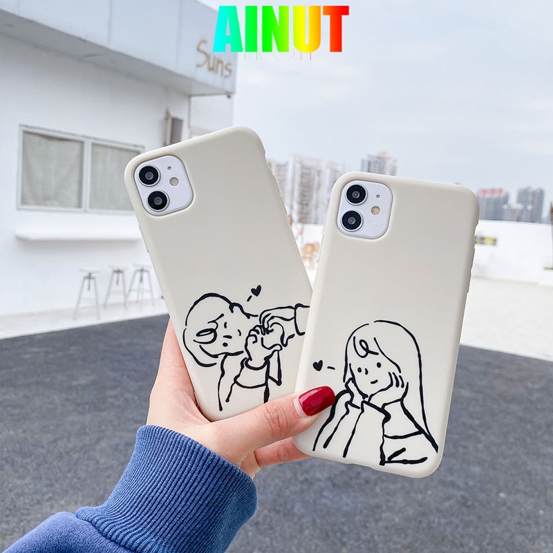 Ốp điện thoại chống rơi in họa tiết thời trang thích hợp cho Iphone6 6s 7 8 Plus X Xs Xr Xsmax 11 12 13 Pro Max