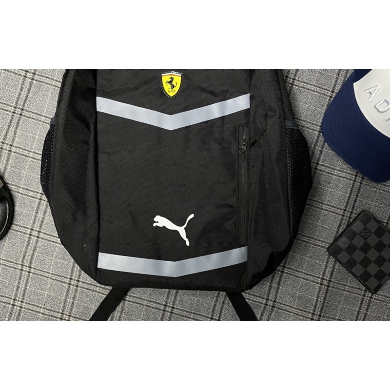 Ba Lô Thể Thao Logo Ferrari Sport Màu Đen- Balo Đi Học Nam Nữ Đựng Laptop Làm Việc Và Đi Phượt - MR BEAN VNXK 93
