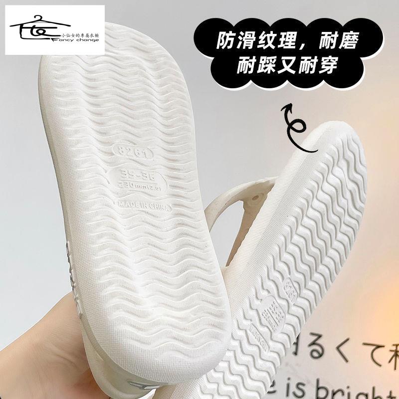 Dép Xỏ Ngón Đế Dày Chống Trượt Thời Trang Mùa Hè Cho Nữ