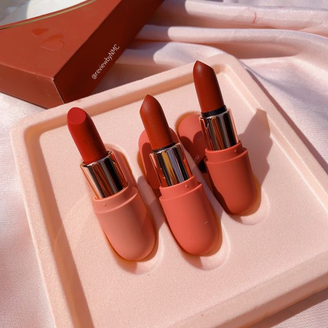 (dạng thỏi) Set 3 son HengFang Tình Nhân siêu yêu | BigBuy360 - bigbuy360.vn