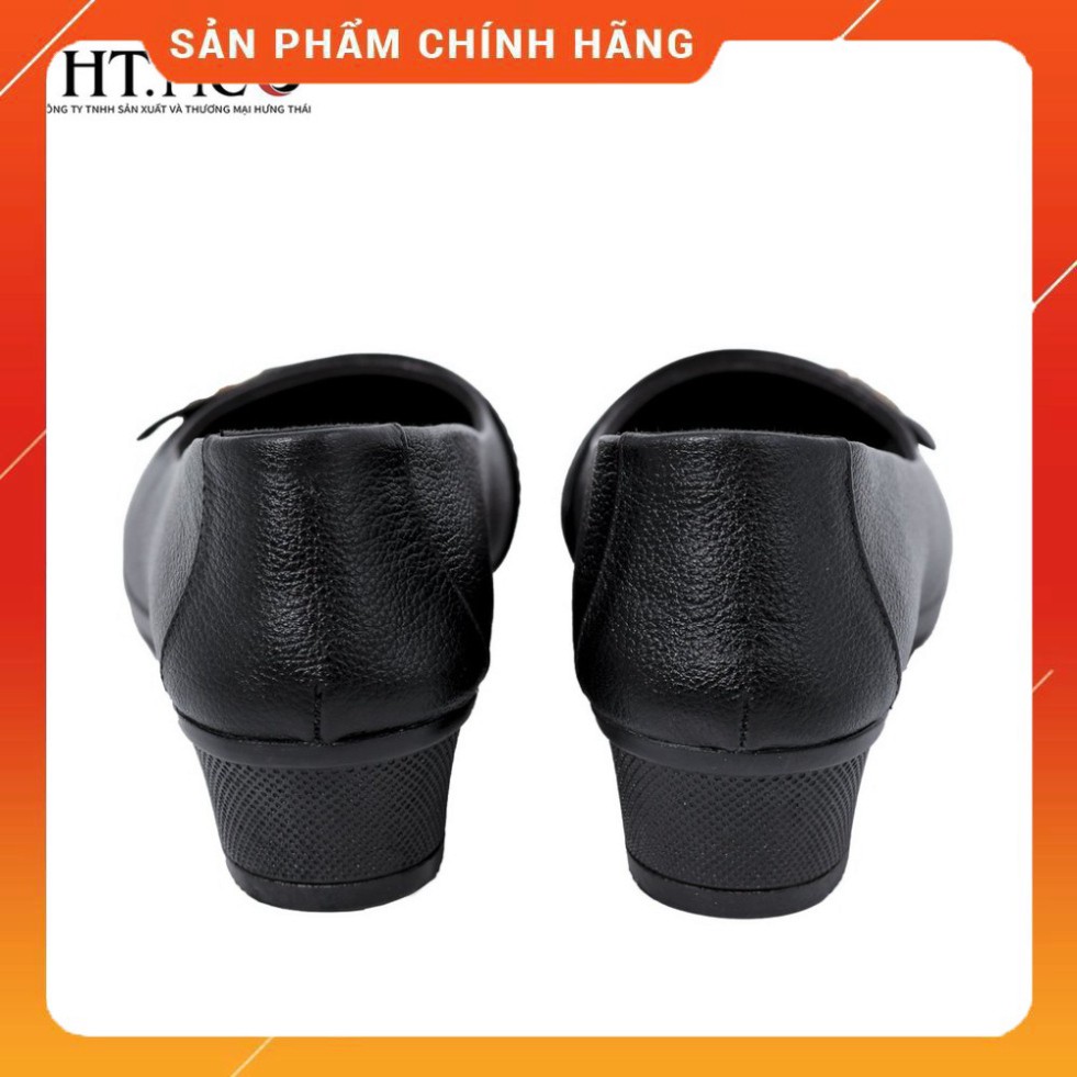 HOT giày xuồng nữa da bò mềm dễ đi cao 3p cực đẹp HK.STORE (nu05-nd)