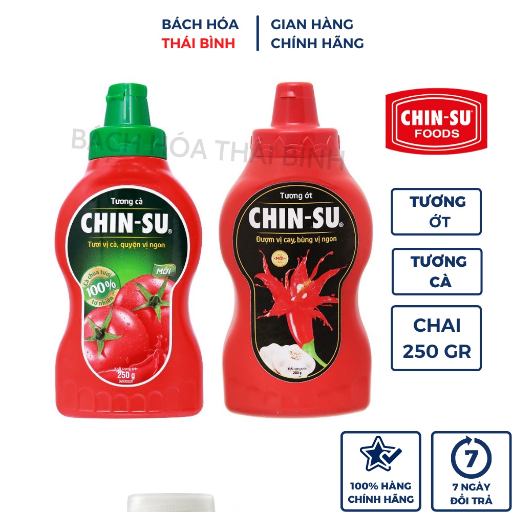 Tương Ớt Chin-Su Chai 250g
