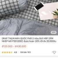 Drap thun lạnh Thái Lan nhập khẩu cao cấp