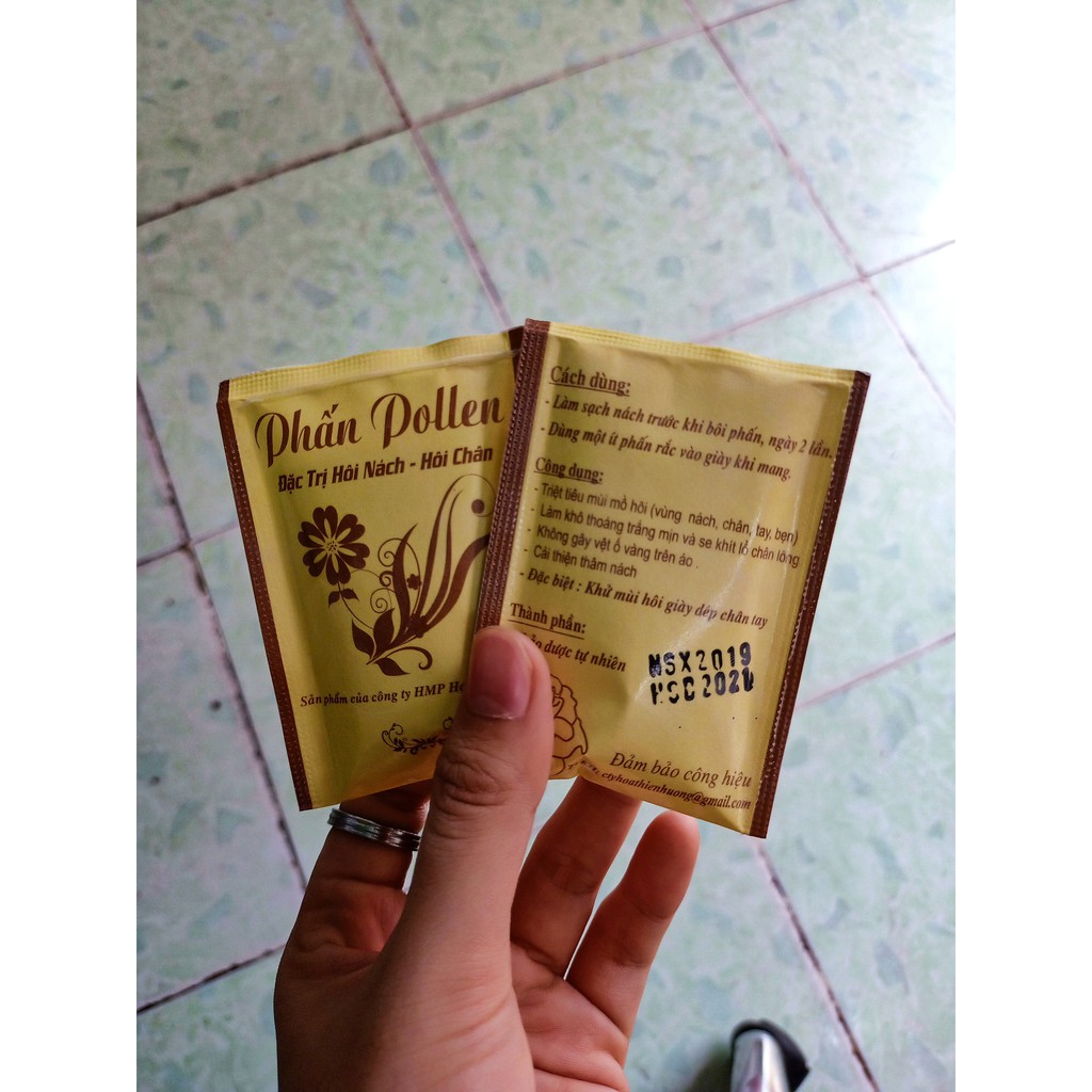 Phấn Pollen- Chuyên trị hôi nách hôi chân thâm nách 10 gói phù hợp mọi lứa tuổi hiệu quả ngay lần đầu sử dụng | BigBuy360 - bigbuy360.vn