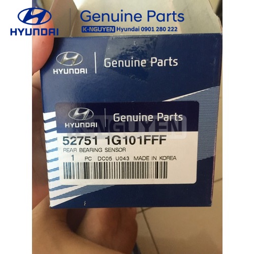 Nắp cảm biến ABS bánh sau xe Hyundai Grand i10, Hyundai Getz, Kia Morning - Mã số 527511G101FFF 919251G000