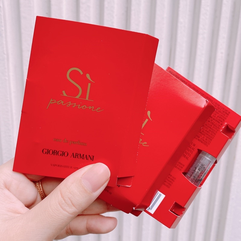 vial 1.2ml - nước hoa nữ Sì Passione