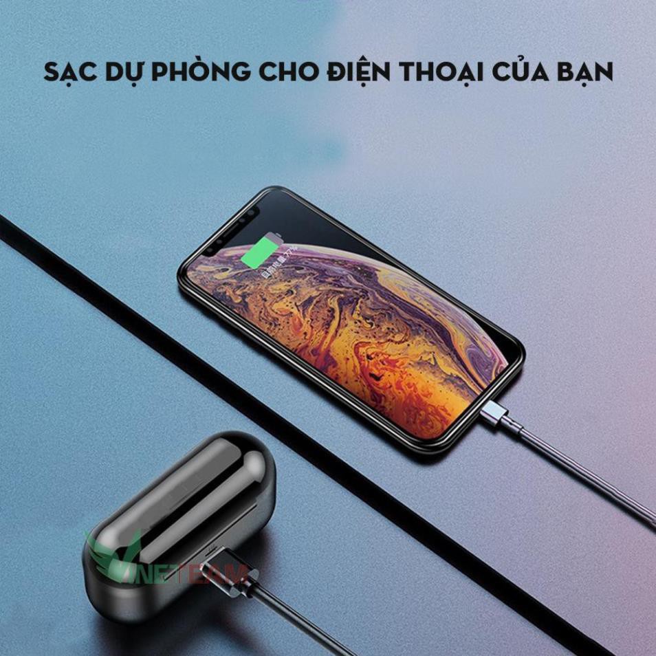 Tai Nghe Bluetooth Amoi F9 Pro V3, Tai Nghe Nhạc Kiêm Sạc Dự 280 Giờ, Nút Cảm Biến, Full Bass Treble | WebRaoVat - webraovat.net.vn