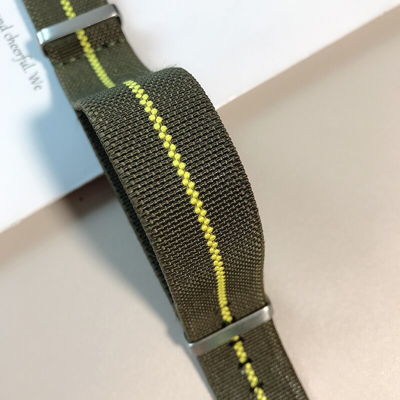 Dây Đeo Nylon Cho Đồng Hồ Casio Samsung Galaxy Watch 20mm 22mm