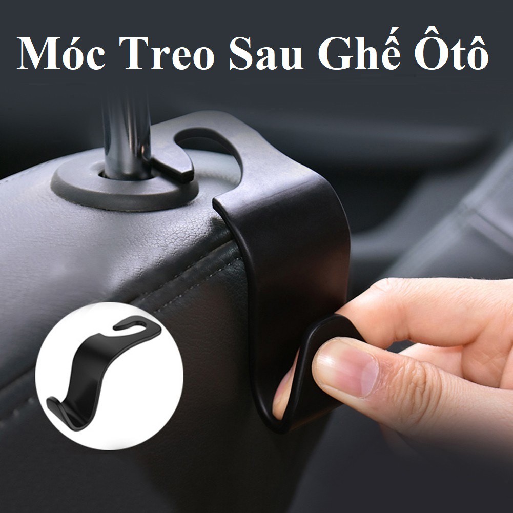 Móc Nhựa, Móc Treo Đồ Đa Năng Gắn Sau Ghế Xe Hơi Tiện Dụng, Gọn Gàng Và An Toàn, Giá Rẻ. Kingler 9711