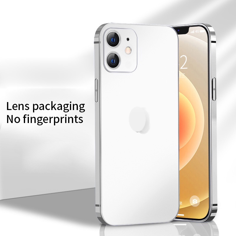 Ốp điện thoại TPU viền mềm màu nhám đơn giản cho IPhone 13 12 11 Pro Max XS Max