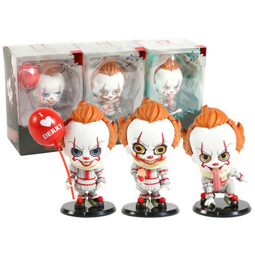 JARRED Mô Hình Đồ Chơi Chú Hề Pennywise Bằng PVC Để Bàn Trang Trí