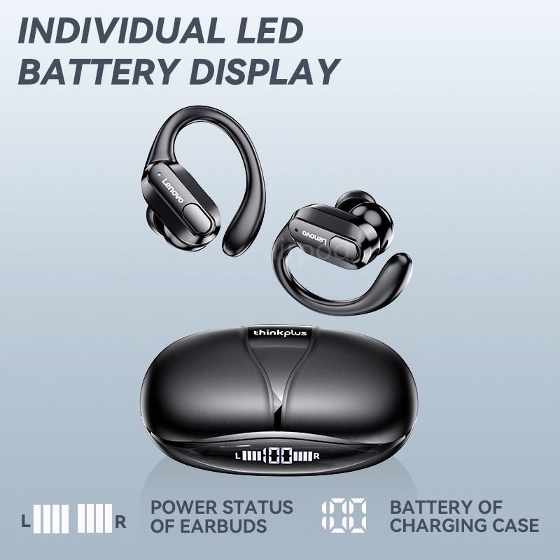 LENOVO Tai Nghe Bluetooth 5.3 TWS IPX7 TWS XT80 Chống Thấm Nước Kèm Mic Chuyên Dụng