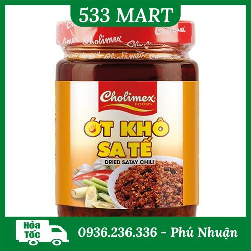 Ớt Khô Sa Tế Cholimex Lọ Thủy Tinh 100g