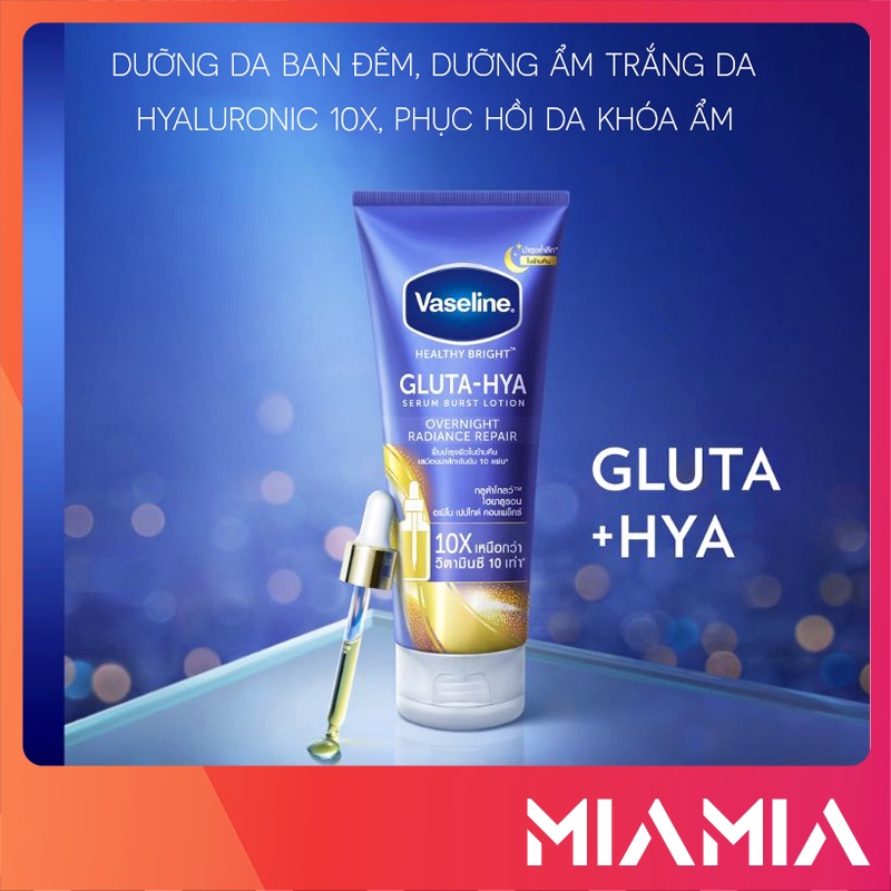 Sữa Dưỡng Thể Vaseline Gluta-Hya Chính Hãng