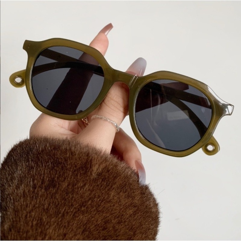 (AIMURUSI) COD Kính Mát Chống Tia UV Phong Cách Retro Phương Tây Dành Cho Nam Nữ