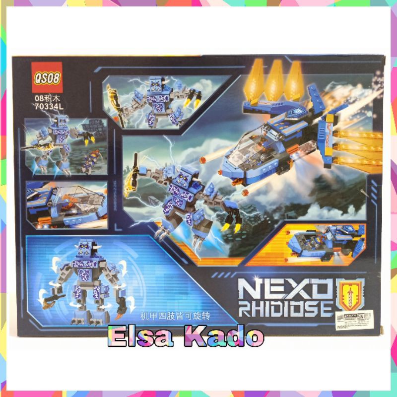 Mô Hình Đồ Chơi Lego Nexo Nexo Nick Knight Qs08