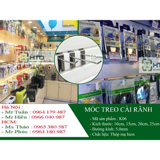 Móc treo phụ kiện dạng cài rãnh K06 (Hàng cao cấp ) - Bộ 100 cái