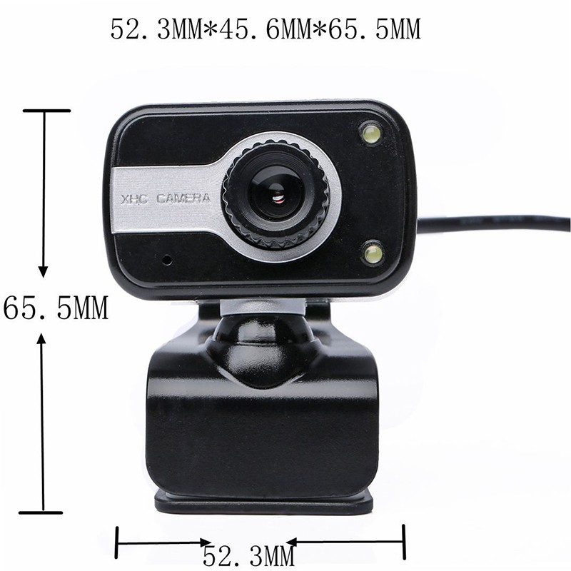 Webcam HD 480P kèm mic có thể xoay cho máy tính cho WIN7/8/10 XP VISTA, android4.1+ | BigBuy360 - bigbuy360.vn
