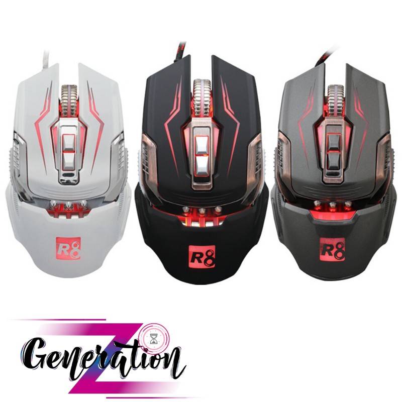 CHUỘT QUANG LED R8 G2 - MOUSE LED R8 (G2)