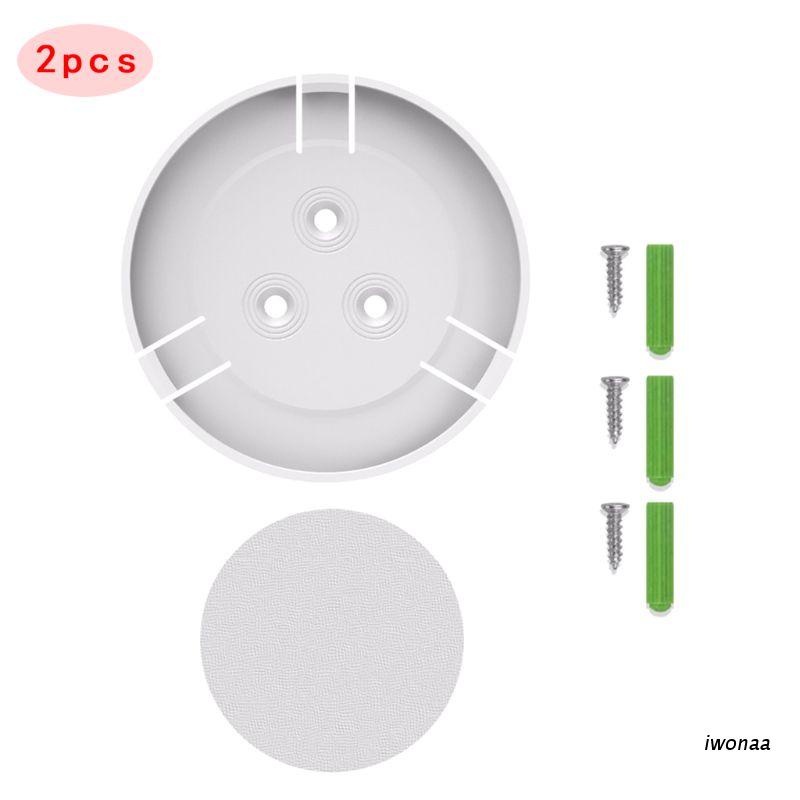 Set 2 Giá Đỡ Camera Gắn Tường Bằng Nhựa Xoay 360 Độ Cho Mi/Yi Smart Home