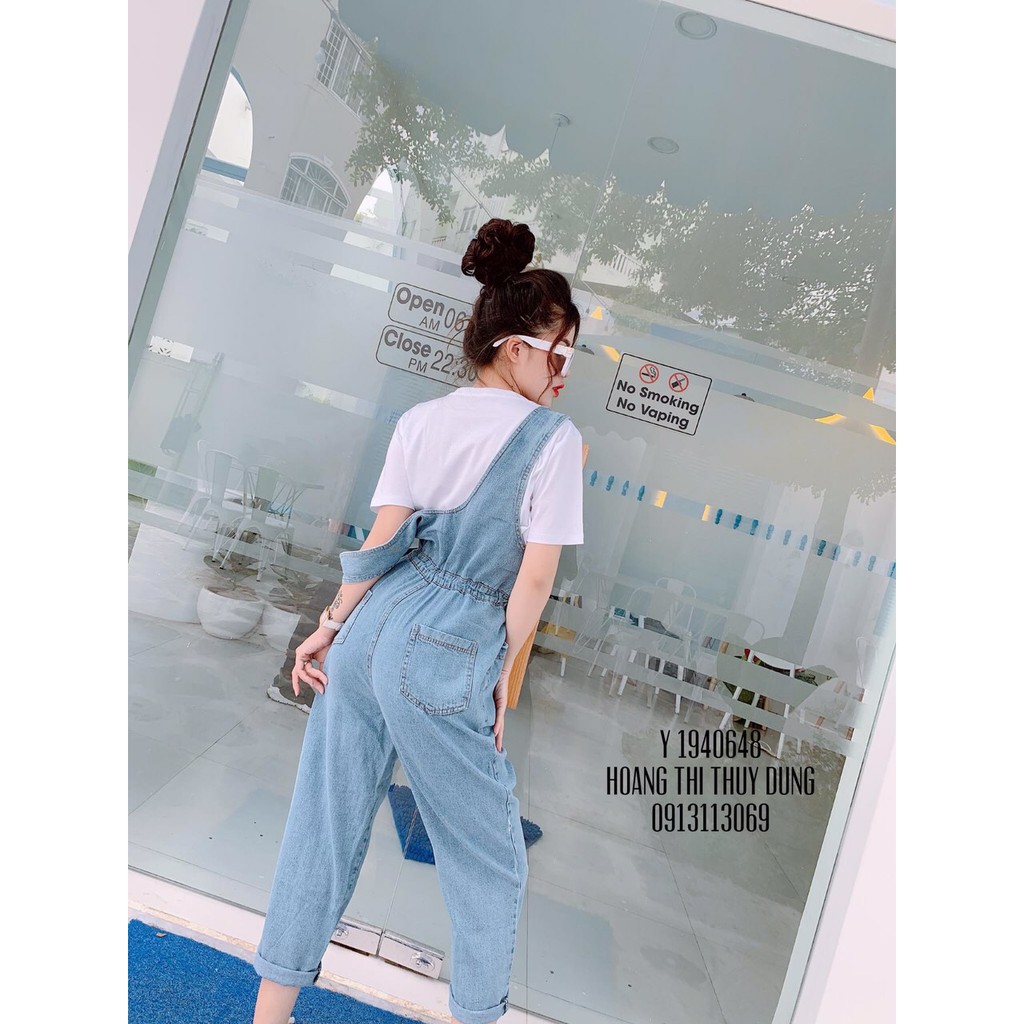 Yếm jean nữ dài Julido , quần yếm nữ cao cấp J650 | BigBuy360 - bigbuy360.vn