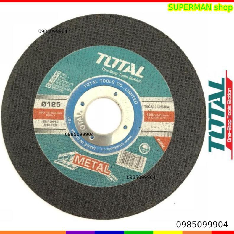 Đĩa cắt kim loại chính hãng 100mm 125mm 180mm Metal TOTAL TAC2211001SA /TAC2211253SA /TAC2211254SA /TAC2211803SA