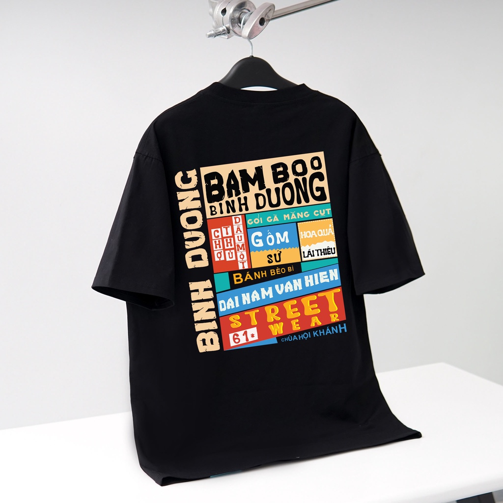 Áo Thun BÌNH DƯƠNG Bam Boo Áo Phông BÌNH DƯƠNG Unisex Form Rộng | BigBuy360 - bigbuy360.vn