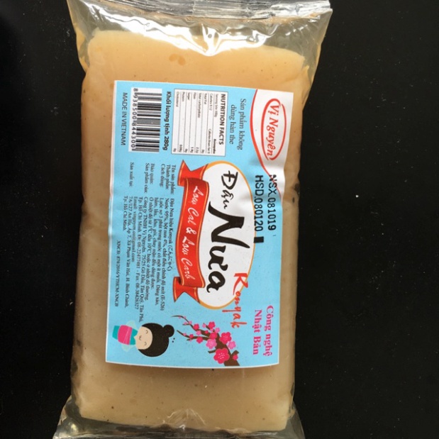 Combo 10 gói Đậu nưa Vị Nguyên Chính hãng ăn kiêng Keto