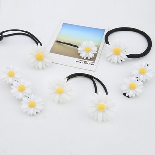Set 6 món phụ kiện tóc hình hoa cúc dễ thương