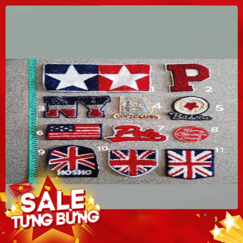 -HÀNG NHẬP KHẨU Sticker lô gô , patches ủi , miếng thêu dán vào quần jean , áo khoác Liên hệ mua hàng 084.209.1989