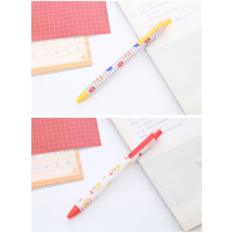 Set 6 Bút Bi Tạo Hình Động Vật Dễ Thương