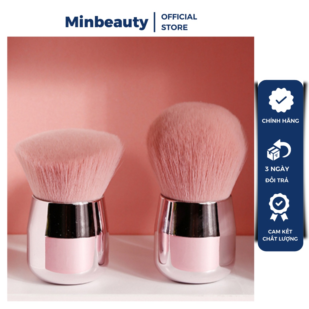Cọ Trang Điểm Cao Cấp - Tán Phấn Phủ Đánh Má Hồng - Tán Kem Nền Tạo Khối - - Powder and Foundation Brush
