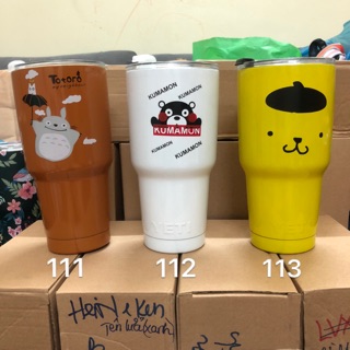 [106-118] COMBO LY GIỮ NHIỆT YETI THÁI LAN (Hình Thật)