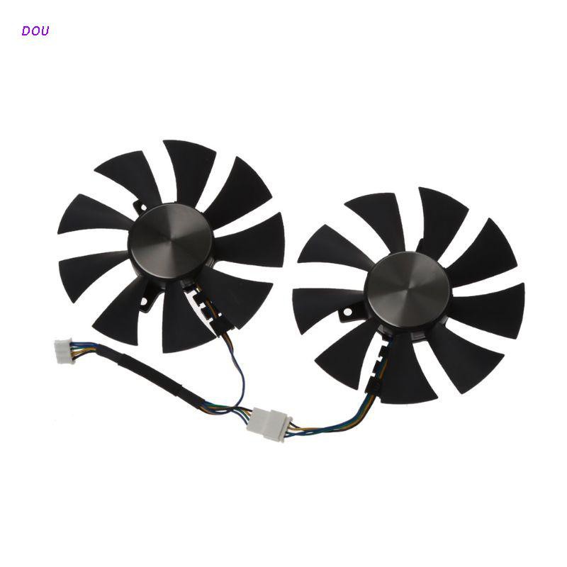 DOU GA91S12H 85mm 12V 0.35A 4Pin VGA Fan Replacement Graphics Card Cooling Fan for HIS RX 470 RX474 RX570