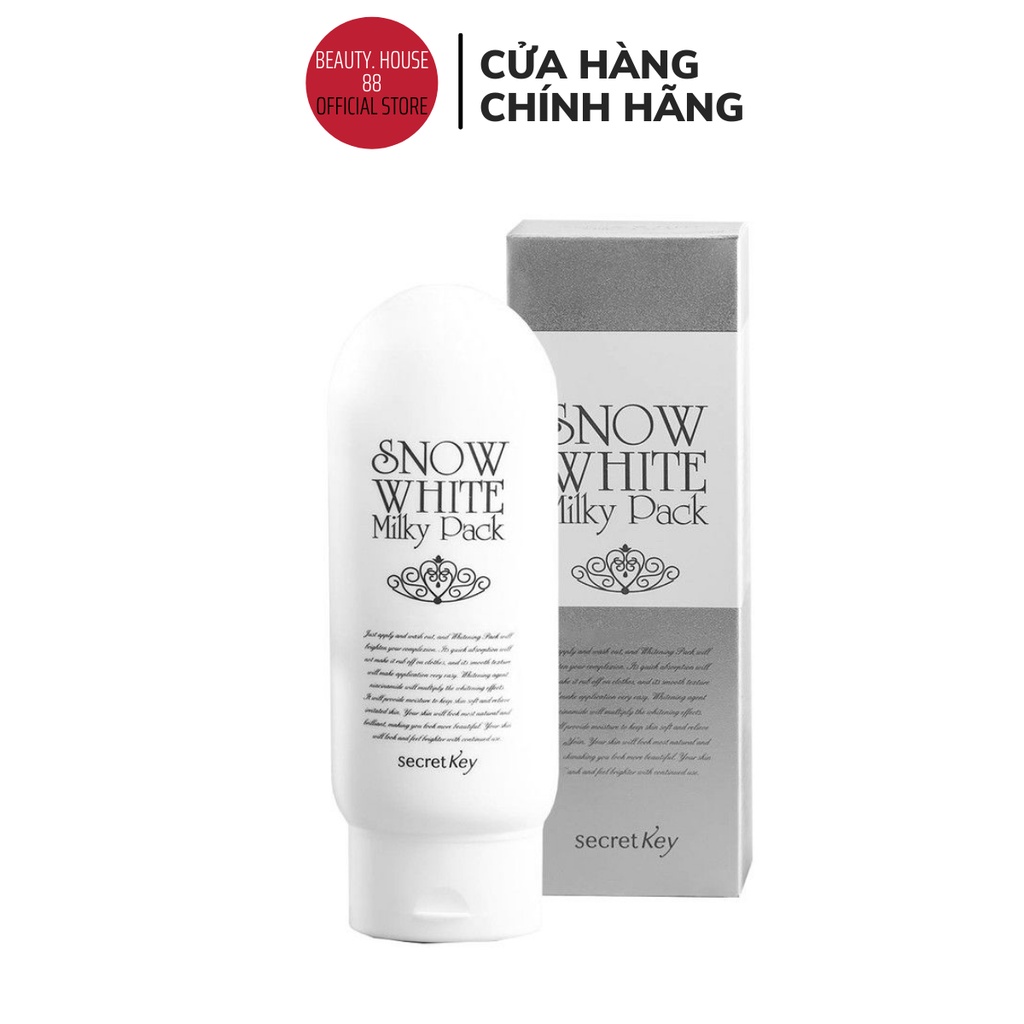 Kem Ủ Trắng Secret Key Snow White Milky Pack (200ml) | WebRaoVat - webraovat.net.vn