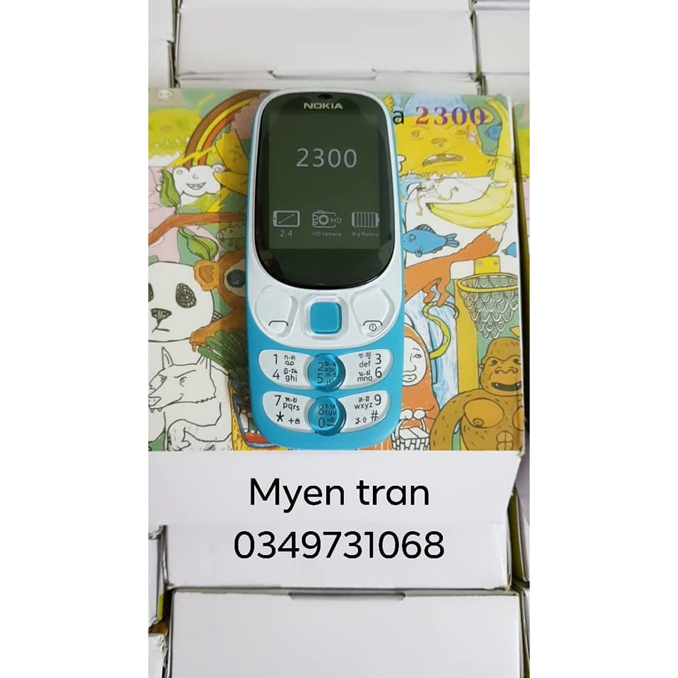 Điện thoại nokia 2300 Thái Lan 2 sim Lẻ & Sỉ