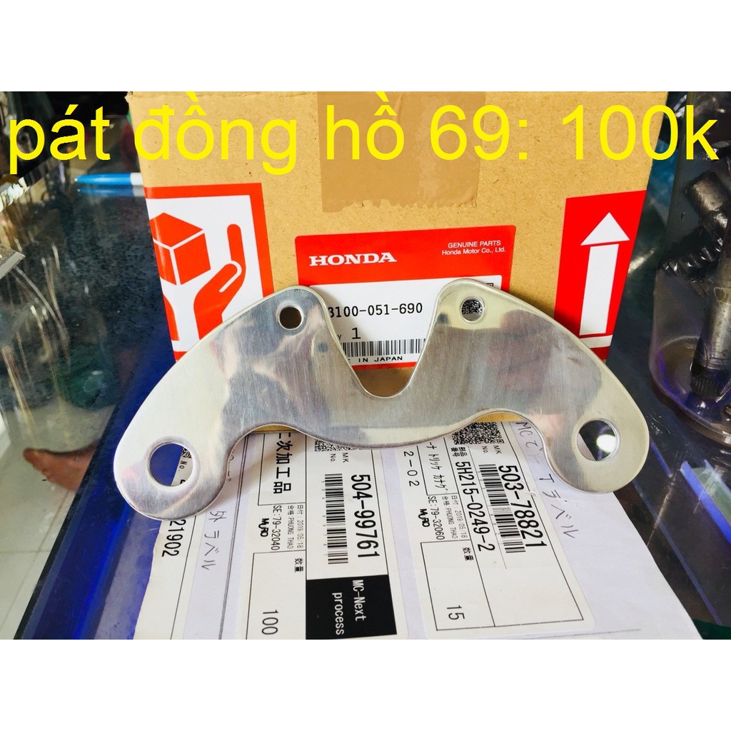 Pát gắn đồng hồ rời cho xe 69 hay anh em độ chế cafe racer