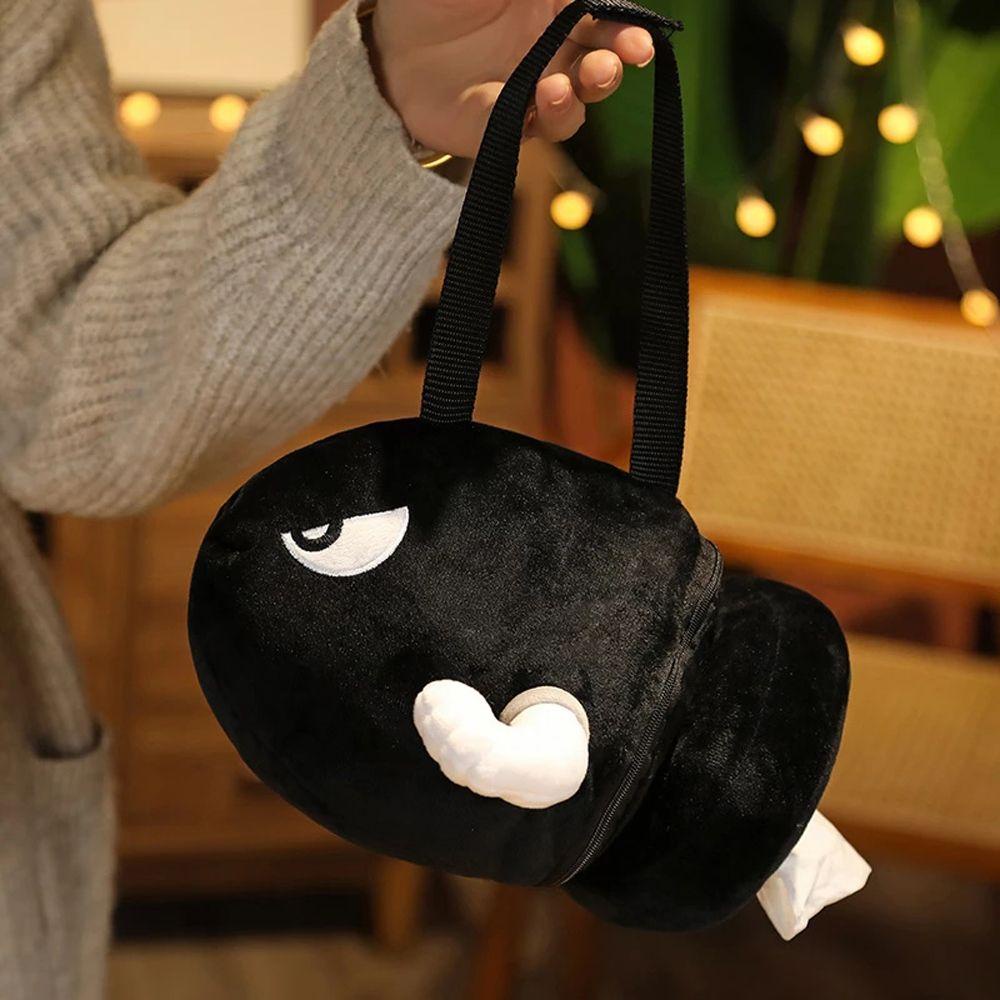 Hộp Đựng Khăn Giấy Họa Tiết Hoạt Hình Dễ Thương Giá Đỡ