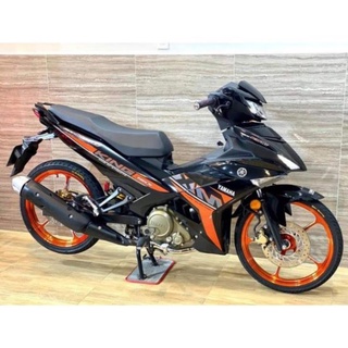 Tem xe exciter 150 cam đen