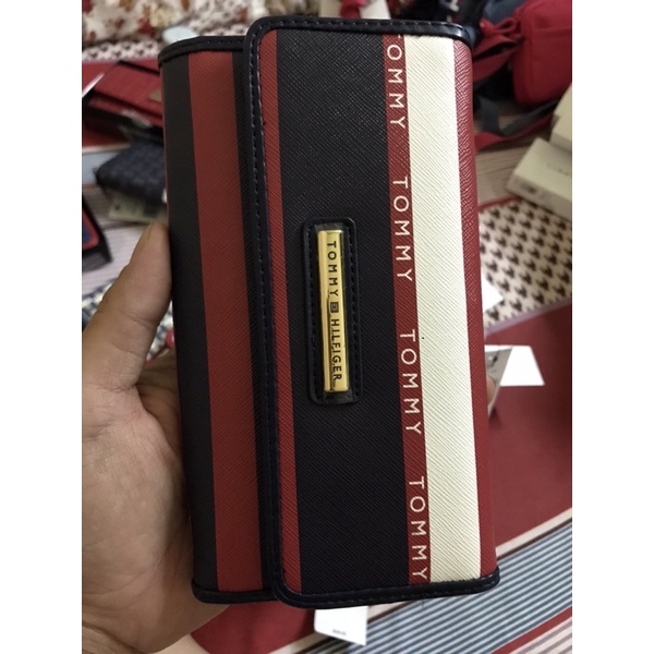VÍ dài gập TOMMY HILFIGER - Hàng Auth mua tại Mỹ