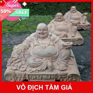 ) di lặc như ý gỗ xá xị thơm - tặng 1 vòng đeo tay