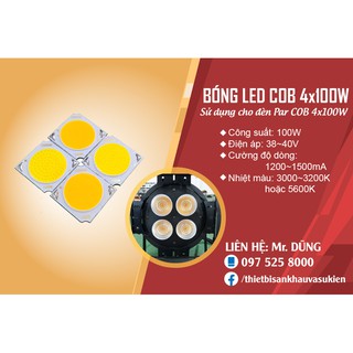 BÓNG LED COB 100W