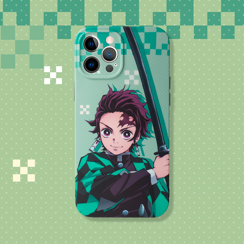 Ốp Điện Thoại Silicon Mềm Họa Tiết Anime Demon Slayer Dành Cho iPhone Xs MAX XR 14 13 12 11 PRO MAX